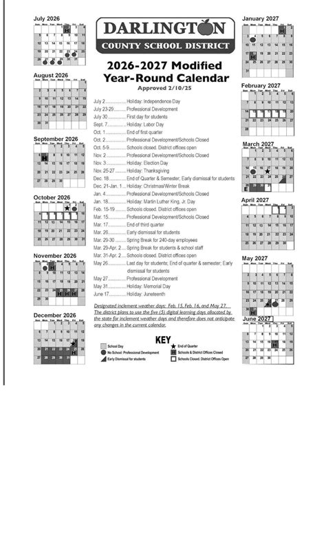 Dorchester School District 2 Calendar 26-27 [PDF] - EduCounty