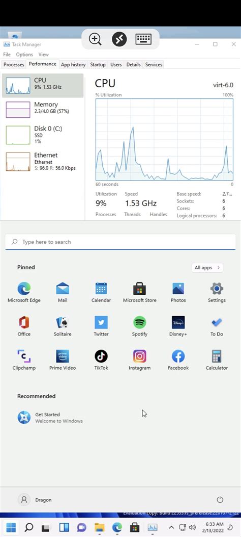 Ecco Windows 11 su Google Pixel 6 con Android 13