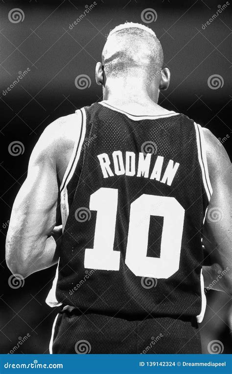 Dennis Rodman, San Antonio Spurs Editorial Image | CartoonDealer.com ...