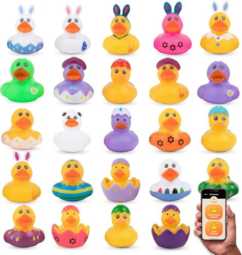 Amazon.com: Jeep Ducks for Ducking (24 Pieces) - Easter Ducks for Jeeps ...