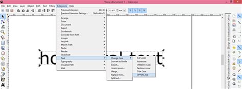 Inkscape Text 的图像结果