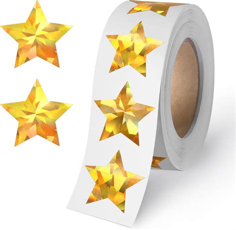 Amazon.com : 500pcs Gold Star Stickers for Kids Reward Chart at School ...
