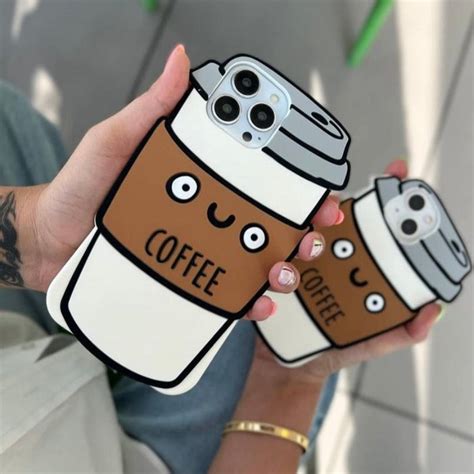 iPhone - Silicone Cute Coffee Case – Objects Daily