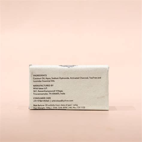 Activated Charcoal Soap – 100g | Deep Cleansing & Detoxifying ...