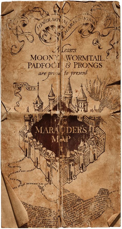 Marauder's Map Harry Potter Wallpapers - Top Free Marauder's Map Harry ...