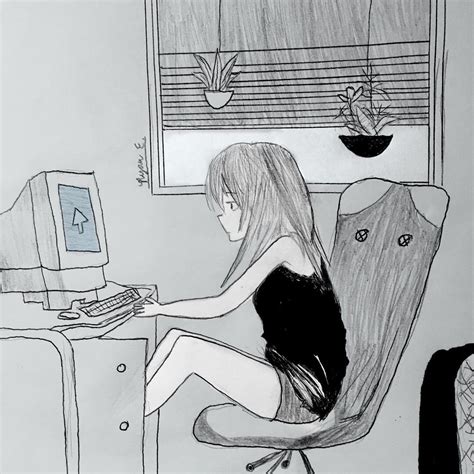Anime Drawing Computer 的图像结果