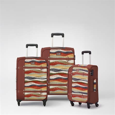 Jaisalmer Dunes Saira Trolley Bag Combo