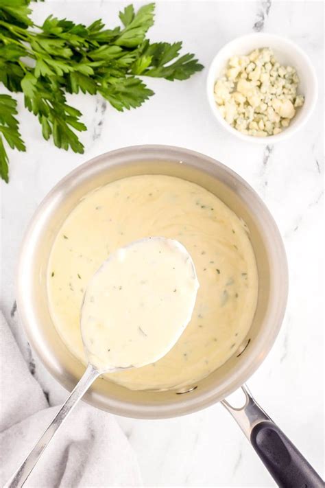 Best Easy Gorgonzola Cream Sauce Recipe • The Fresh Cooky