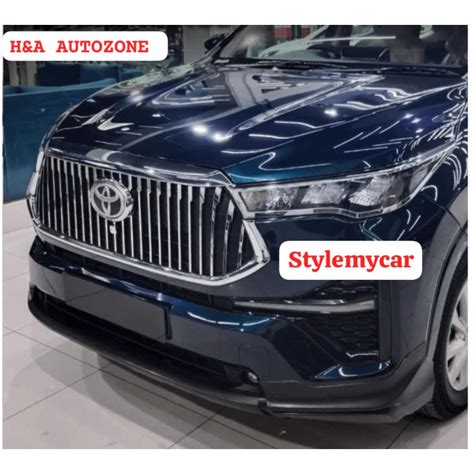 Toyota Hycross Maybach Style Grille