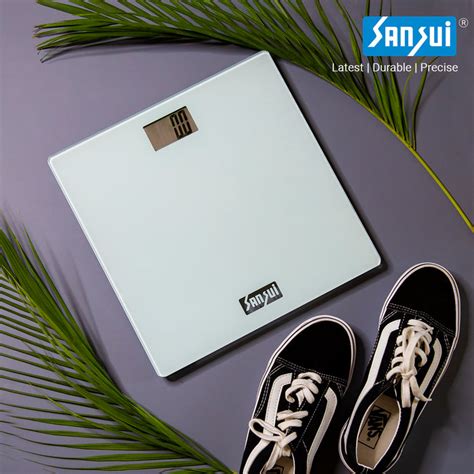 Sansui Digital Personal Human Body Weighing Scale, Bathroom Weight Mac ...