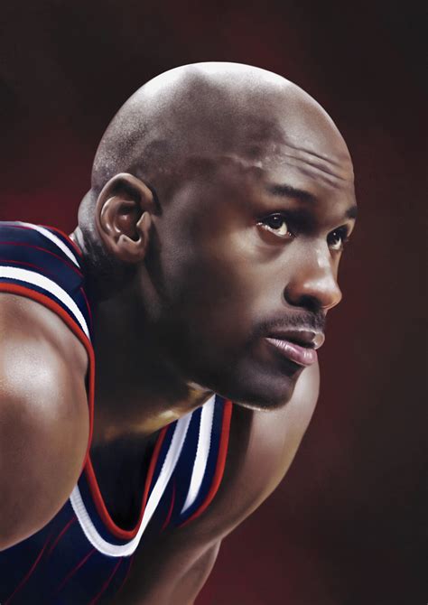 ArtStation - Michael Jordan Portrait