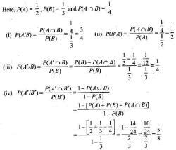NCERT Exemplar: Probability - Mathematics (Maths) Class 12 - JEE PDF ...