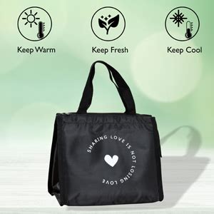 Buy Yellow Weaves Insulated Travel Lunch/Tiffin/Storage Bag for Office ...