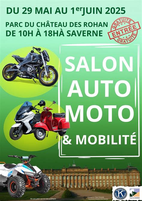 salon de lauto-moto et des mobilités, Château des Rohan, Mutzig, 29 May ...