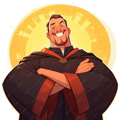 Premium Vector | Spanish Man in Traditional Spanish Robe as a Cultural Host
