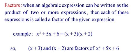Factorisation Formulas 的图像结果