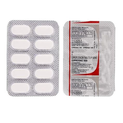 Ciprobid 500 - Strip of 10 Tablets : Amazon.in: Health & Personal Care