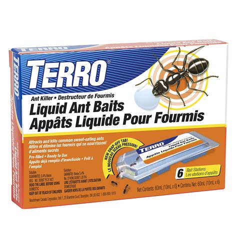 TERRO Ant Killer Liquid Baits T300CAN : Amazon.ca: Patio, Lawn & Garden