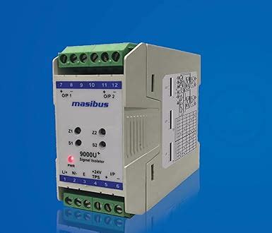 Masibus Signal Isolator 9000U+SC21 (Input: 4-20mA To Output1: 4-20mA ...