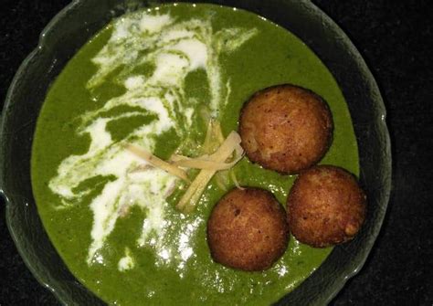 Palak paneer kofta Recipe by RITIKA GUPTA - Cookpad