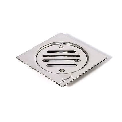 V DRAINS SS304 Screw Type Floor Drain Tile Insert Drain for Bathroom ...