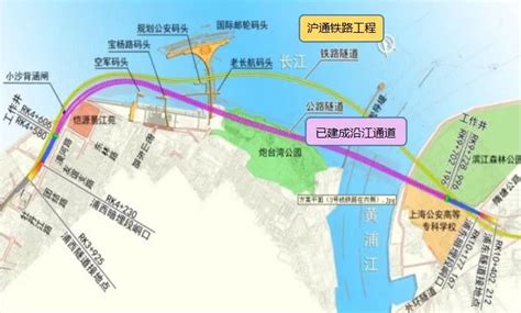 沪通铁路太仓至四团段将从这里过江，填补浦东干线铁路空白|上海市|铁路_新浪科技_新浪网