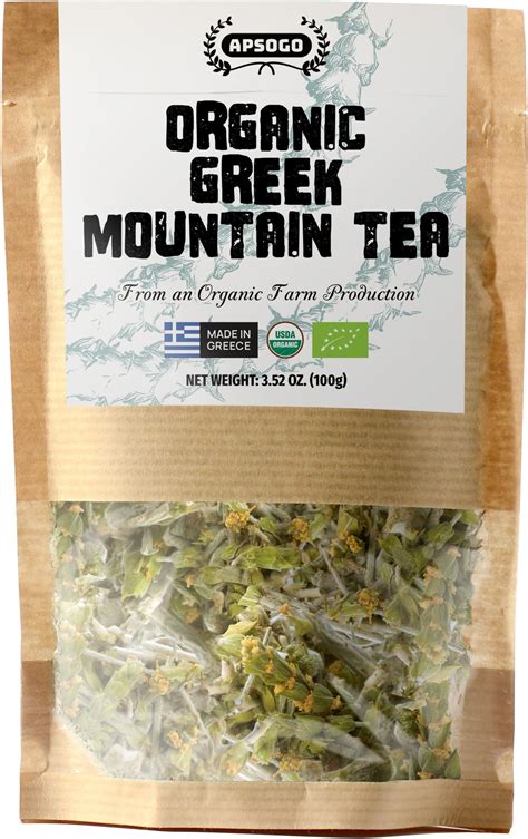 Amazon.com : APSOGO Organic Greek Mountain Tea - Premium Quality ...