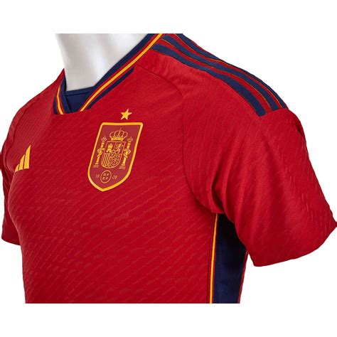 2022 Spain Home Authentic Jersey by adidas