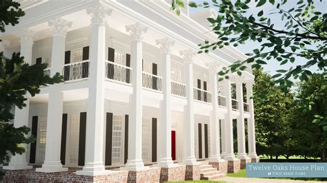 2 Story Plantation House Plan