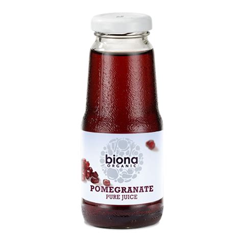 Biona Organic Pomegranate Juice (200ml) - Organic to your Door