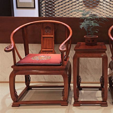 中式红木圆形餐桌椅组合带转盘CZ-03_红木商城_香河明堂红木套房家具