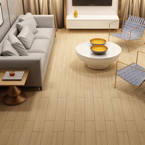 Wood Natural Color Ceramica Floor Tile Ke Design 150X900 200X1000mm ...