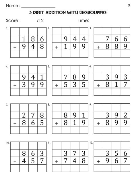 Image result for 3-digit Addition