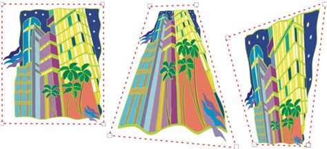 CorelDRAW 帮助 | 应用透视