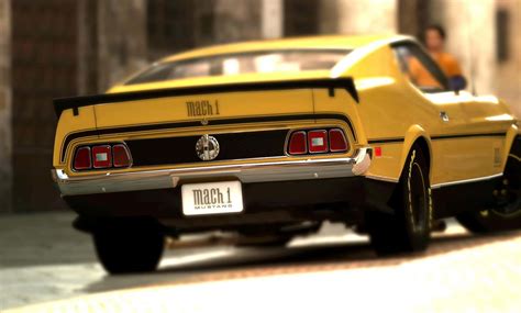 Download Ford Mustang Mach 1: Unleashing The Beast on the Road Wallpaper | Wallpapers.com