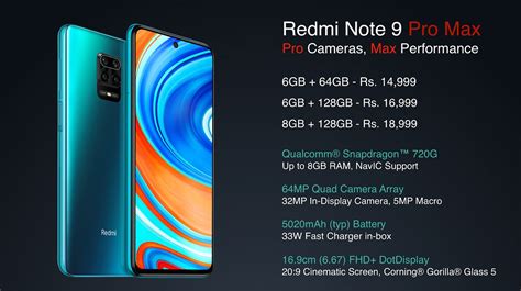 Image result for Redmi Note Nine Pro Max