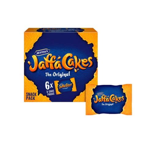 McVitie's Jaffa Cakes Original Snack Pack of 6 - 250g - (6 pack of 3 ...