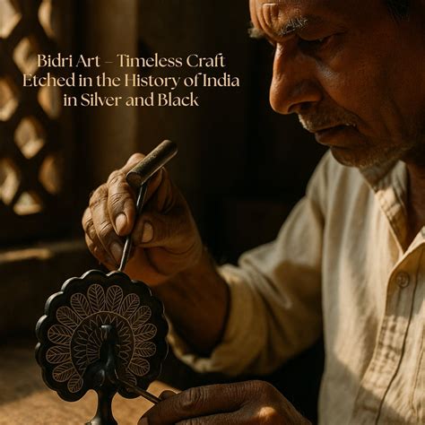 Bidri Art - India’s Timeless Silver-Inlay Craft in Striking Black – Natriel