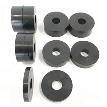 12mm (M12) Nylon Spacers Standoff Washers (10 Pack) 4 x 15mm, 4 x 10mm ...