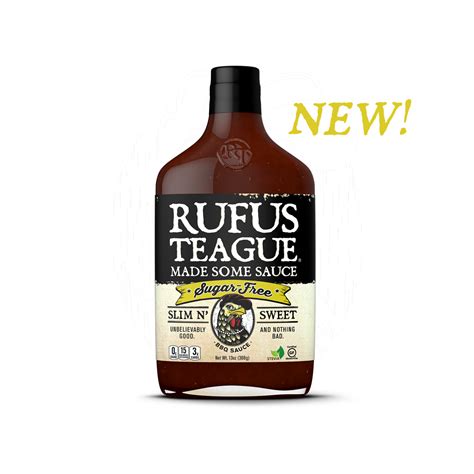 Rufus Teague Slim n' Sweet BBQ Sauce | Bradshaws