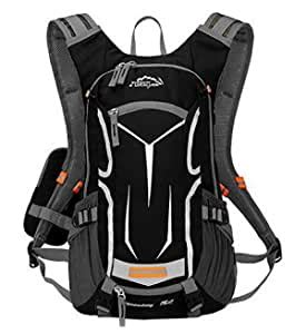 BlackAcmede Large 18L Bicycle Cycling Rucksack Backpack Hydration Pack ...