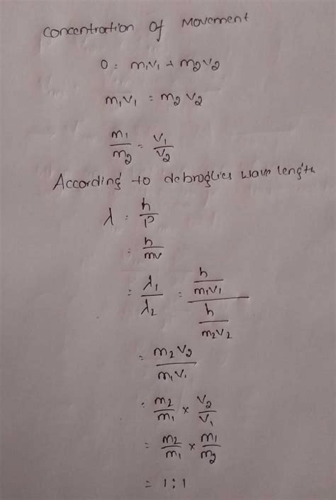 A particle of mass M at rest decays into two particles of mass m1 and ...