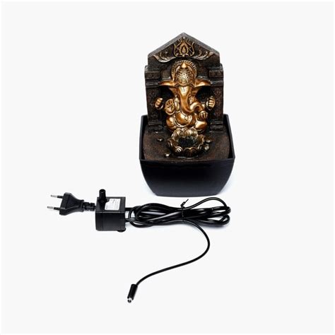 Buy Fountain Ganesha Fountain with Light and Pump from Home Centre at ...
