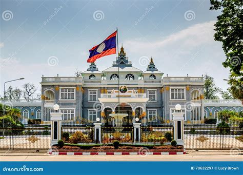 Ho Kham Presidential Palace, Laos, Vientiane Stock Image - Image of national, asia: 70632297