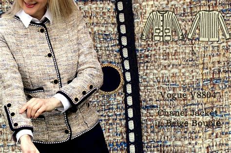 Chanel Style Jacket Pattern 的图像结果