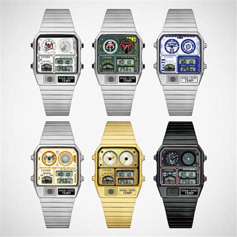 Citizen x Star Wars Ana-Digi Temp Watches: Fitting Tribute To The ...