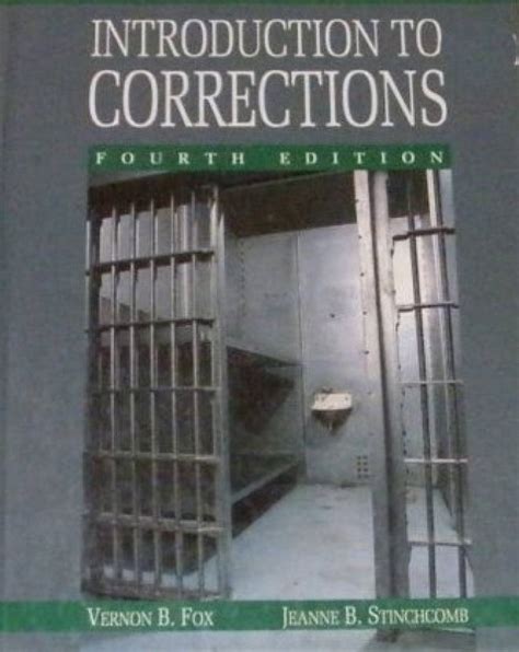 Intro to Corrections: Buy Intro to Corrections by Fox Vernon at Low ...