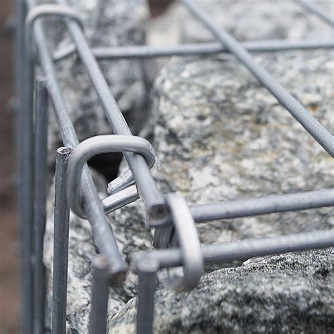 GABIONA - Gabione 50 cm x 40 cm x 40 cm (L x H x T), Maschenweite 5 cm ...