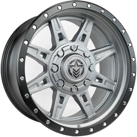 Anthem Off-Road Silverado 1500 Rogue Titanium Gray 6-Lug Wheel; 17x9; -12mm Offset ...