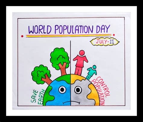 10 World Population Day 2025 Drawing and Poster Ideas for Students